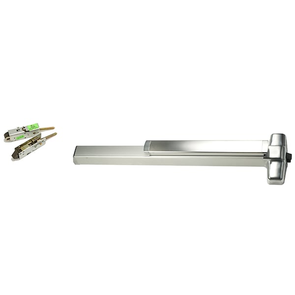 Grade 1 Fire Rated CVR Exit Device, Exit Only, 48" x 84", US26D